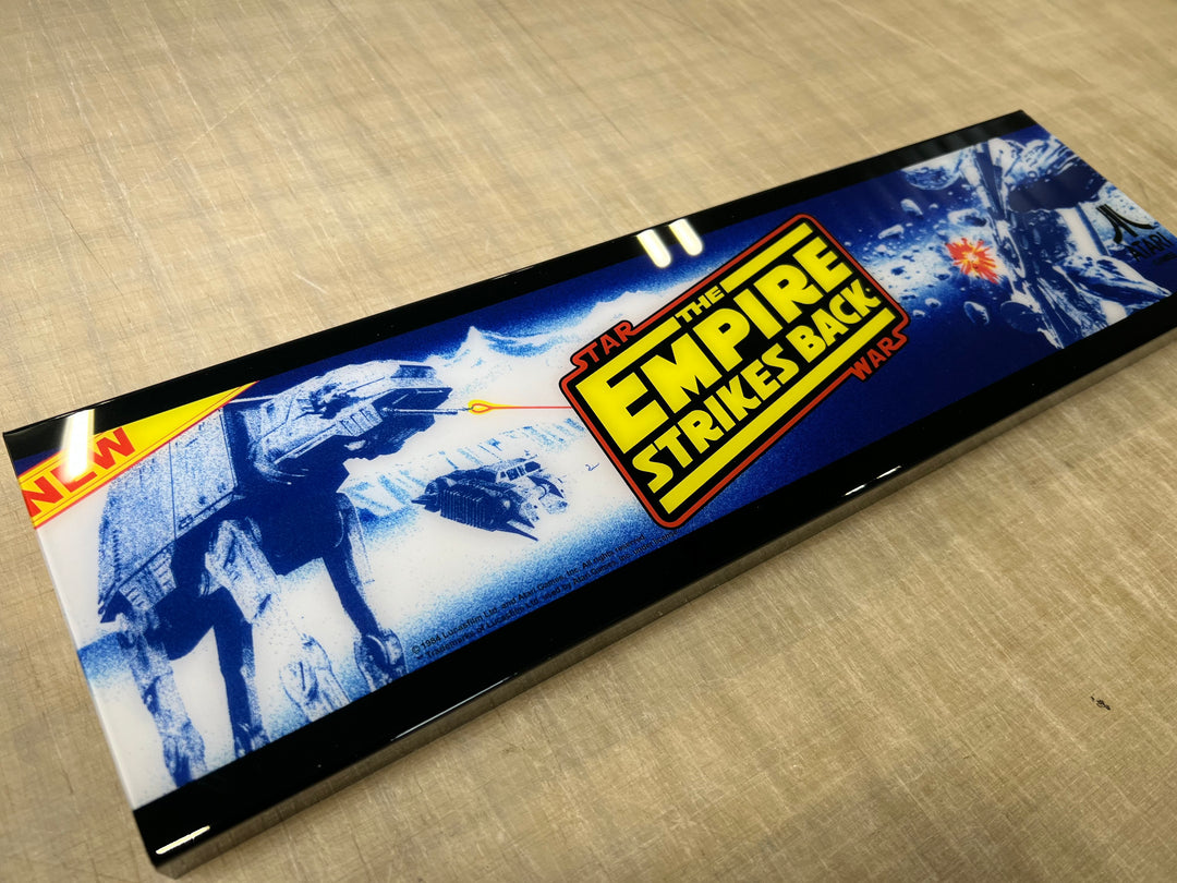 New** Arcade 1up slip on Replacement Acrylic Marquees New** Arcade 1up slip on Replacement Acrylic Marquees