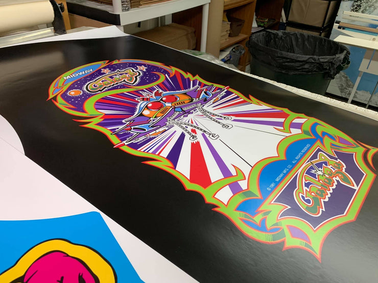Ms Pacman/Galaga Anniversary  sides & front