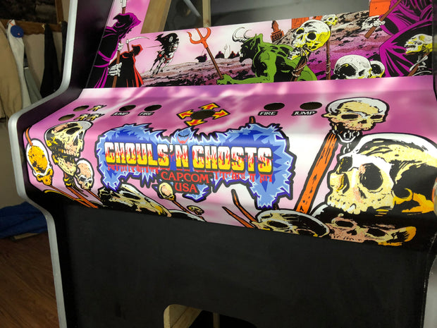 Ghouls n Ghosts Custom Front Art