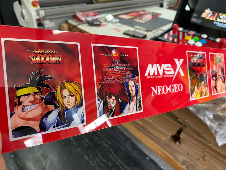 MVSX Samurai Showdown marquee