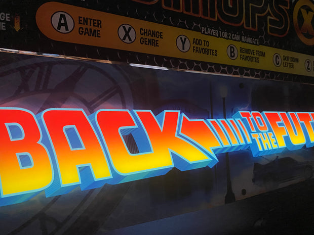 Legends Ultimate Back to the Future marquee