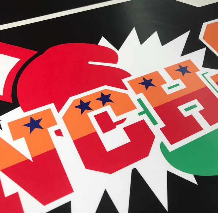 Punch out side Art