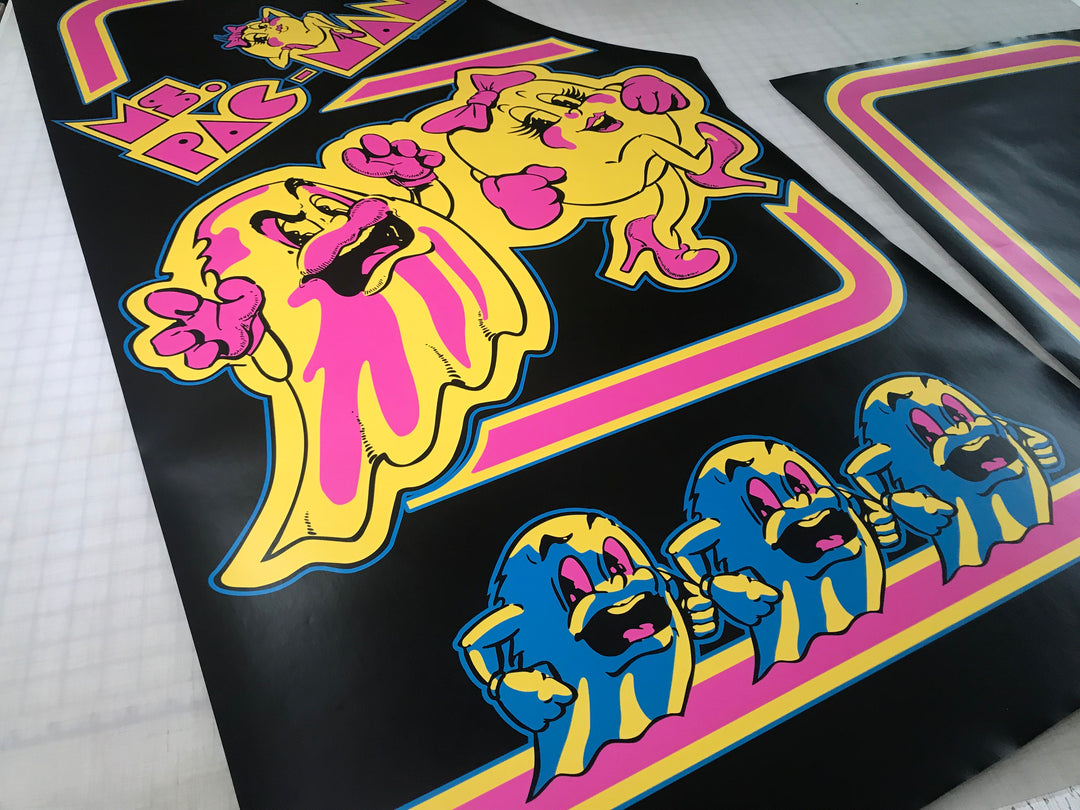 Ms. Pacman- Full Art Set (black edition) – Szabo's Arcades