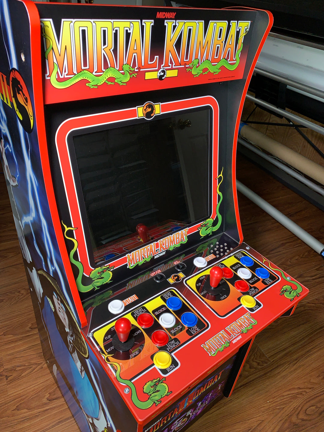 Mortal Kombat 1 bezel- Arcade 1Up – Szabo's Arcades