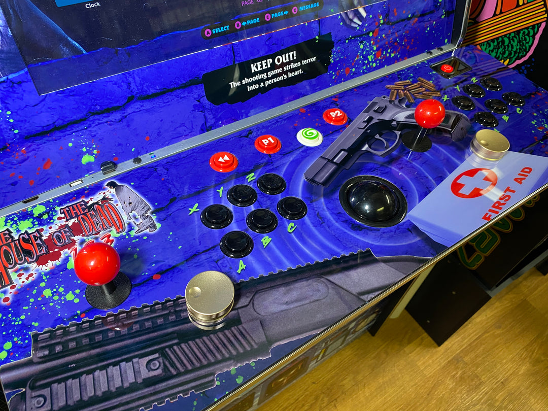 ゲド戦記　ディスプレイ Legends Ultimate The House Of The Dead control panel overlay