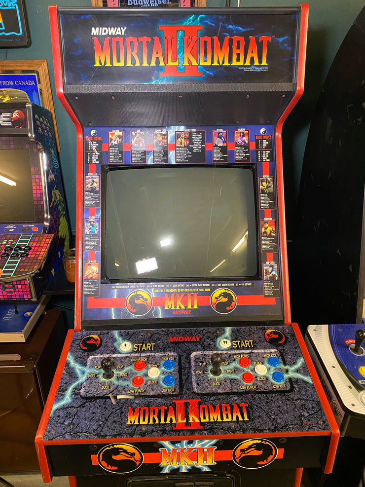 Mortal Kombat 2 bezel Moves list.