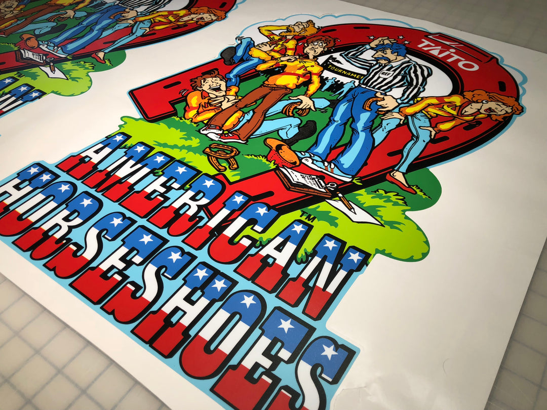 American Horseshoe Side Art – Szabo's Arcades