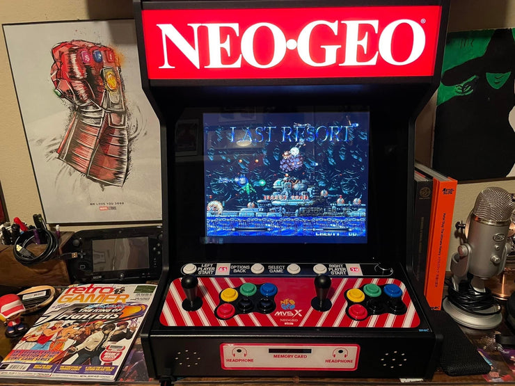 MVSX Neo Geo acrylic memory card