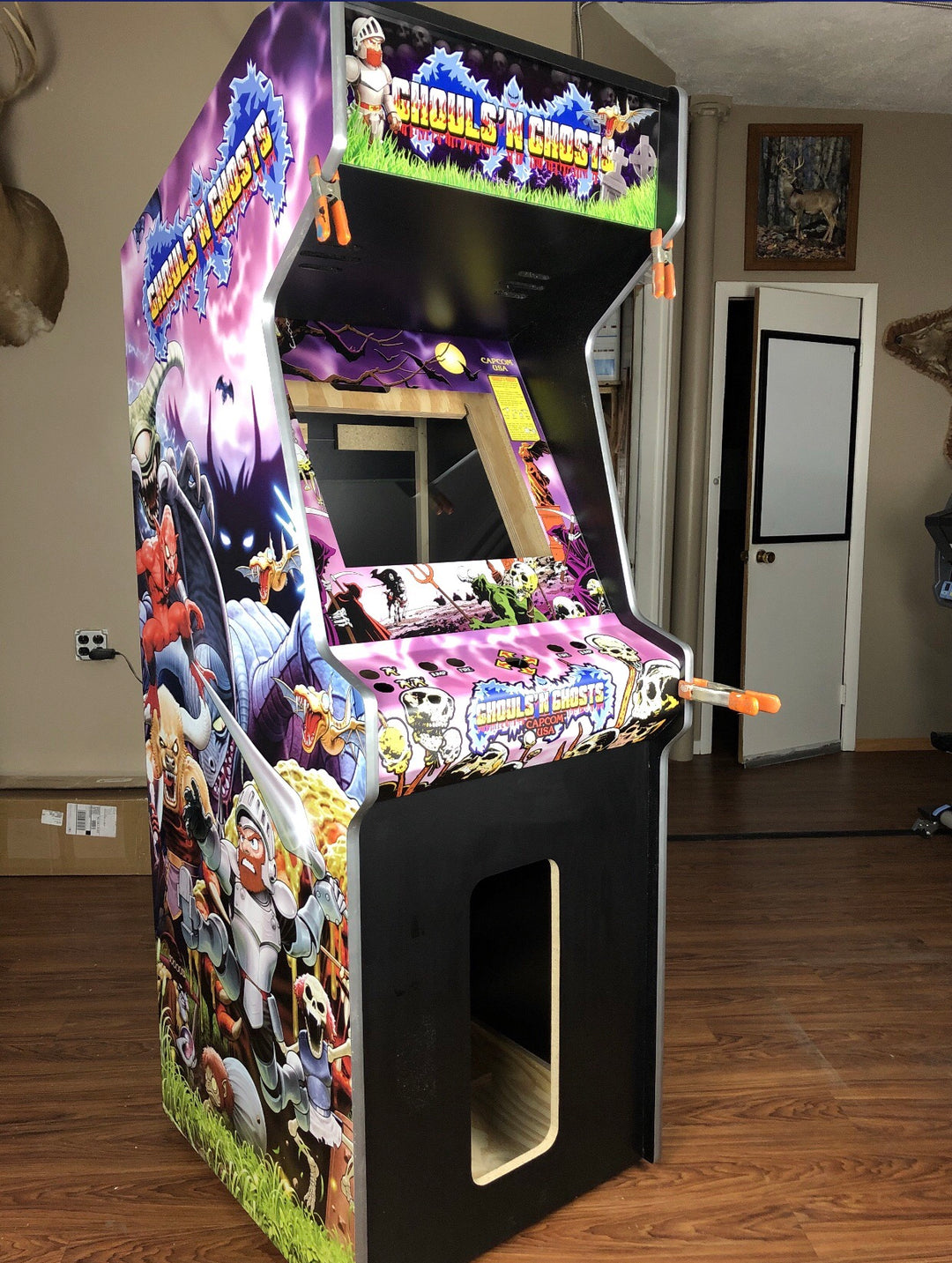 Custom Ghouls n Ghost full art kit – Szabo's Arcades