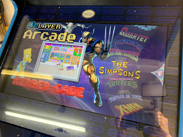 Nintendo  themed multicade custom art