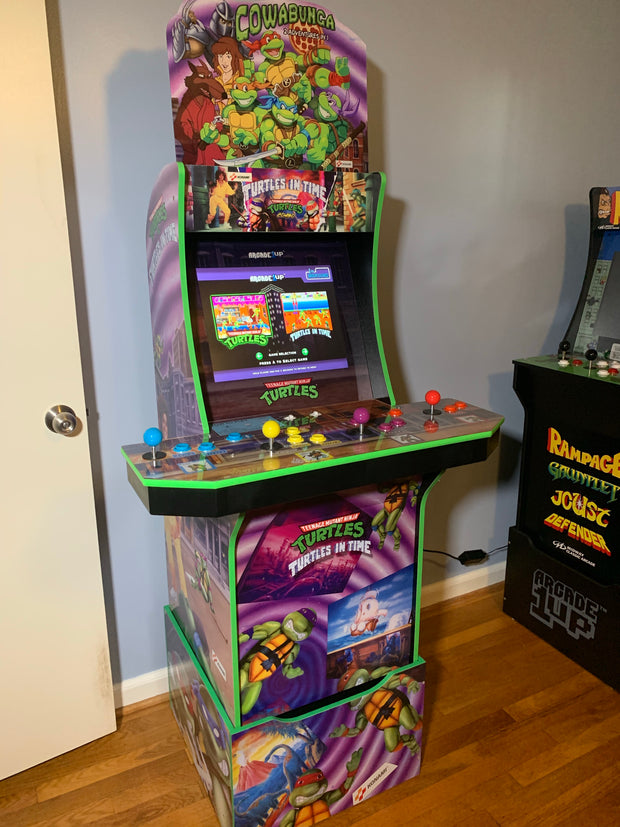 Arcade 1up Ninja Turtles topper