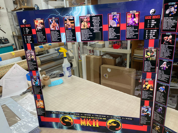 Mortal Kombat 2 bezel Moves list. – Szabo's Arcades