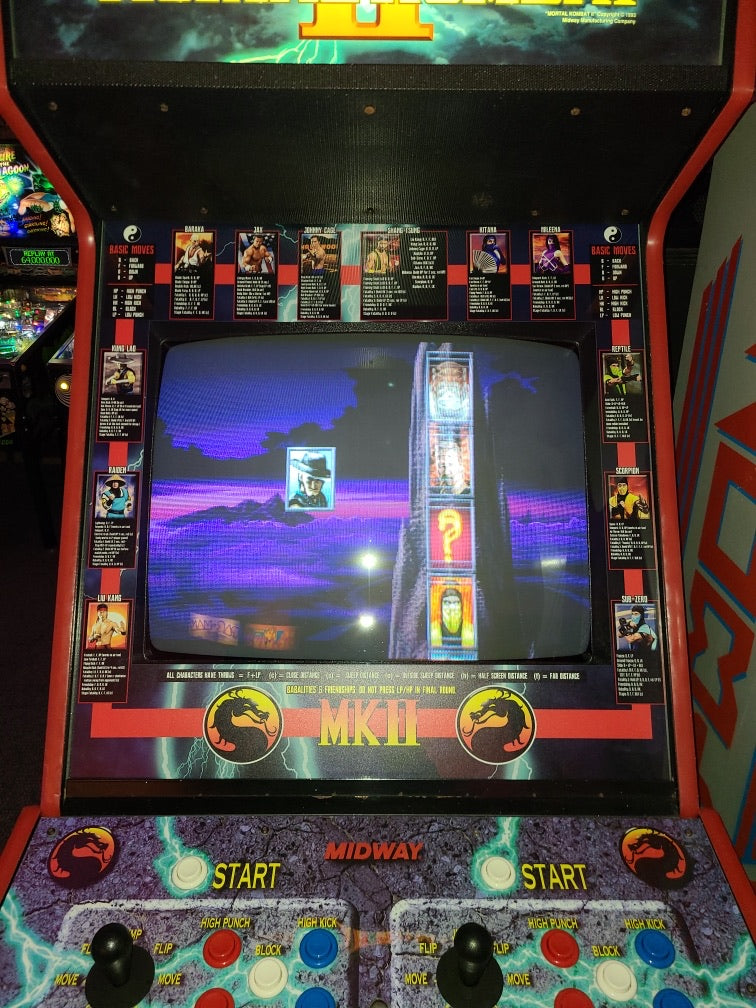 Mortal Kombat 2 bezel Moves list. – Szabo's Arcades