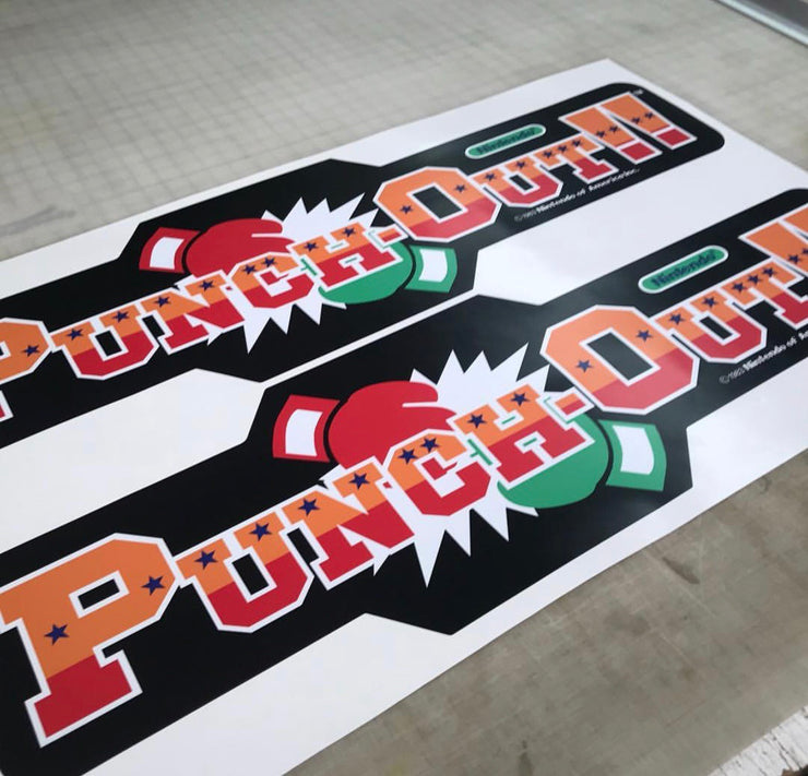 Punch out side Art