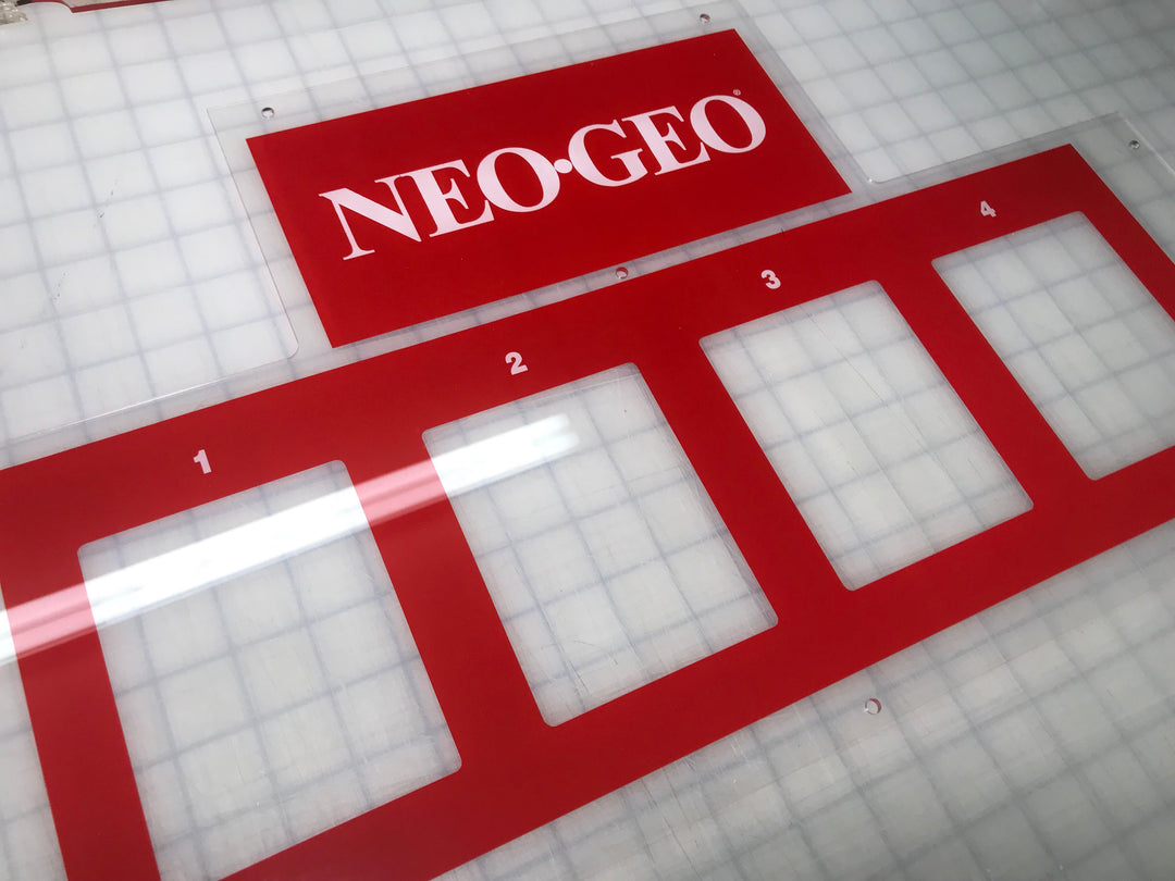 NEO-GEO MVS2-4 marquee for BIG RED cabinet – Szabo's Arcades