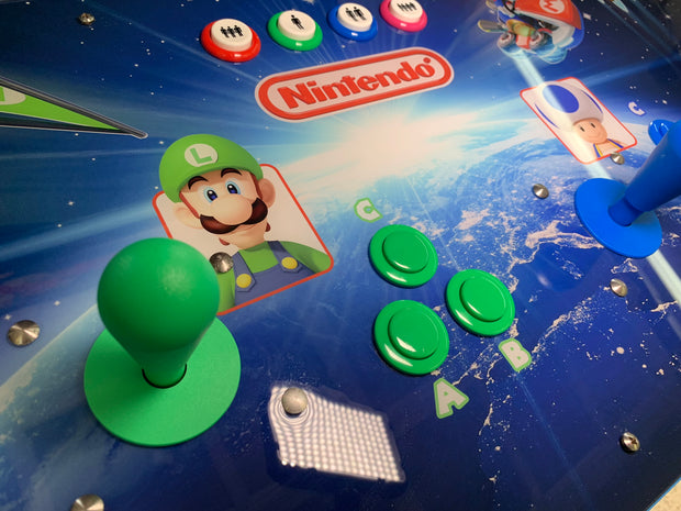 Nintendo  themed multicade custom art
