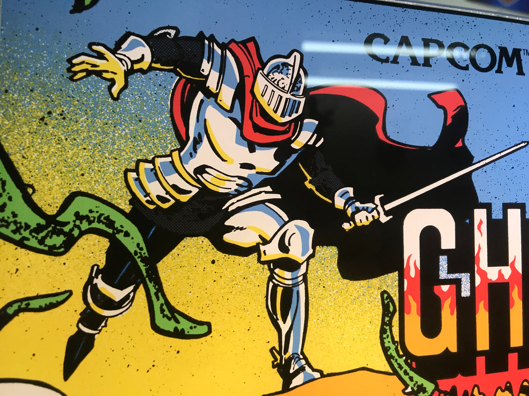 Ghouls n Ghosts marquee – Szabo's Arcades