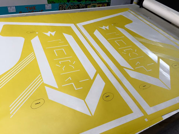 Robotron Side Art Stencils