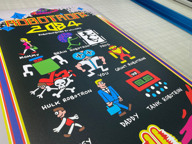 Robotron custom sign