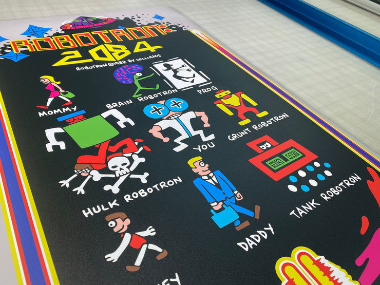 Robotron custom sign
