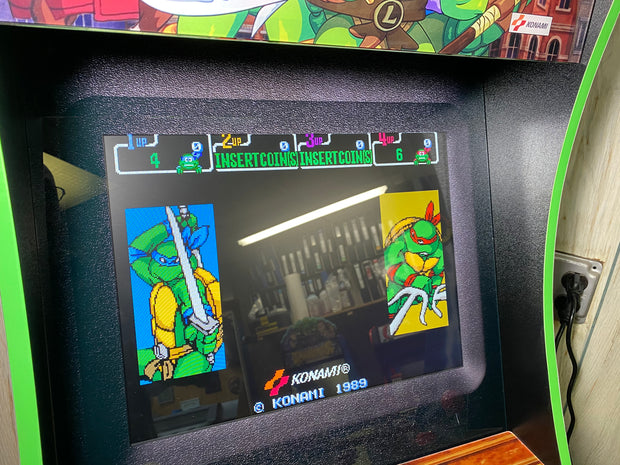 Arcade 1up Reverse printed shroud bezel.