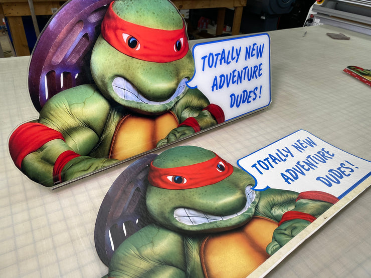 Full size Konami Turtles in Time Topper