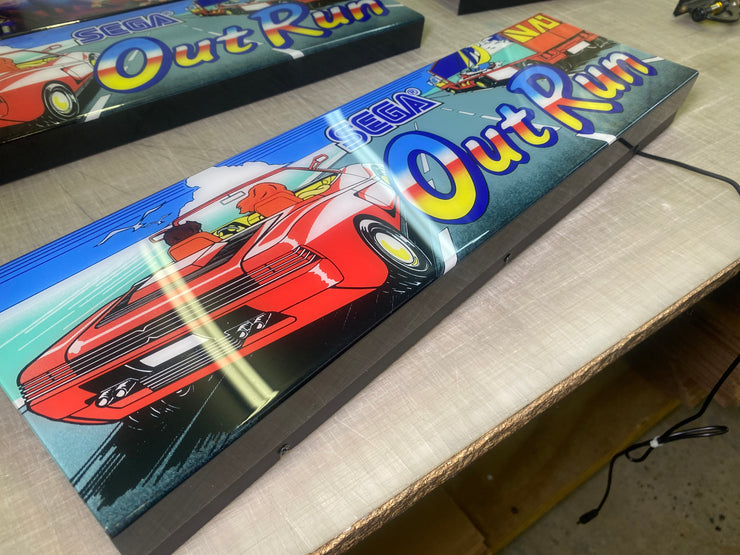 **New** Arcade 1up slip on Replacement Acrylic Marquees