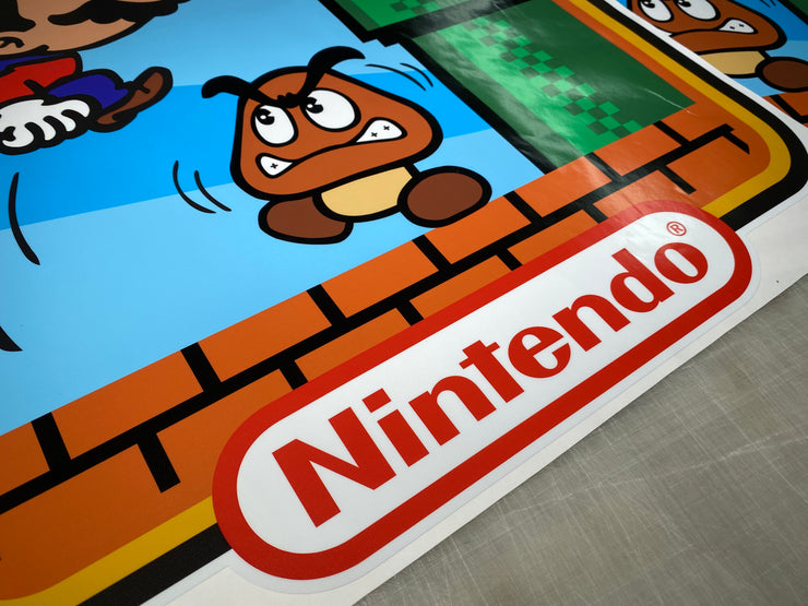 Super Mario Brothers Custom Side Art