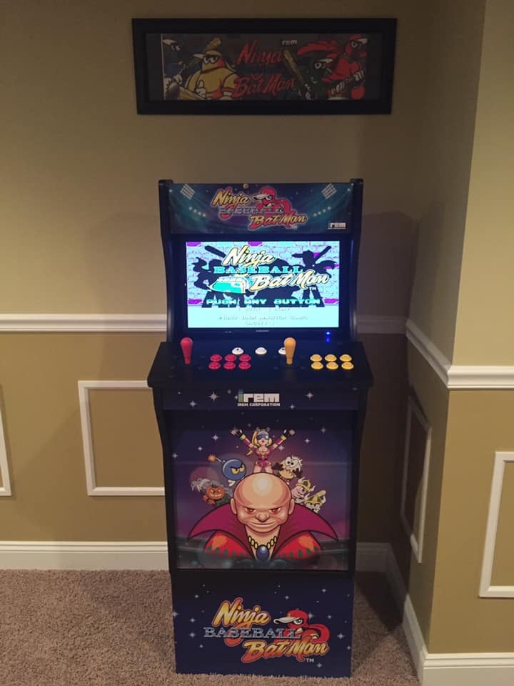 Ninja Baseball Batman (Alpha-Cade) cabinet