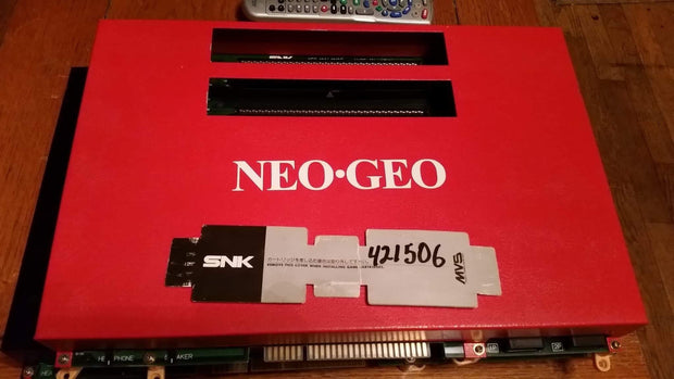 Neo Geo game cartridge cover