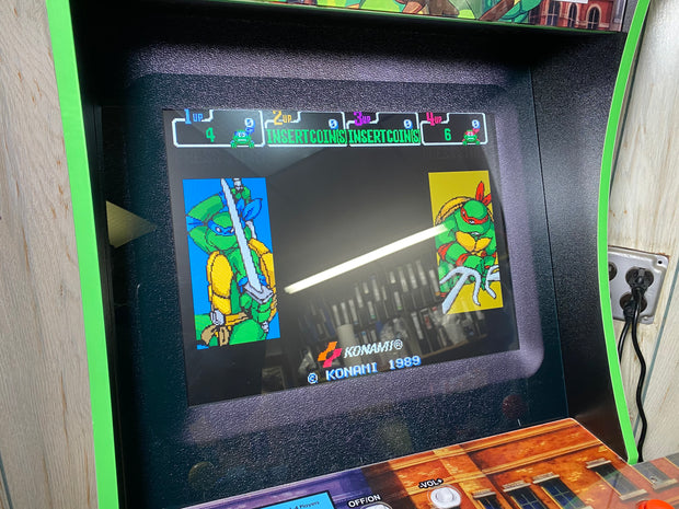Arcade 1up Reverse printed shroud bezel.