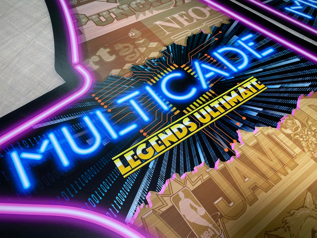 Adesivo per tendone arcade Bartop Multicade