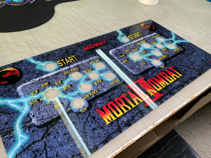 Mortal Kombat 2 reverse printed acyrlic CPO