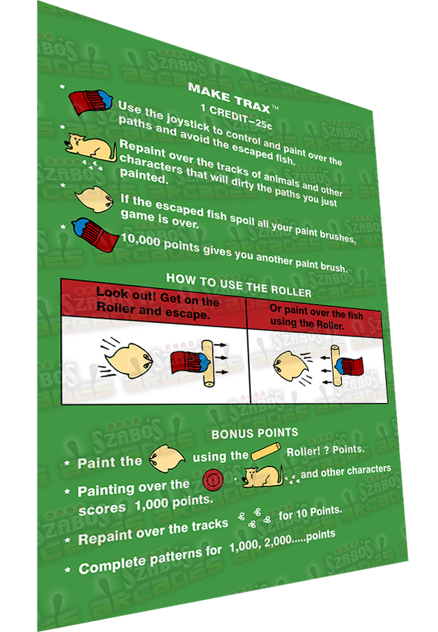 make trax instruction card