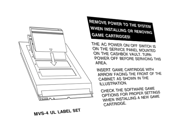 NEO GEO MVS-4 cp label