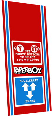 Paper Boy Control decal