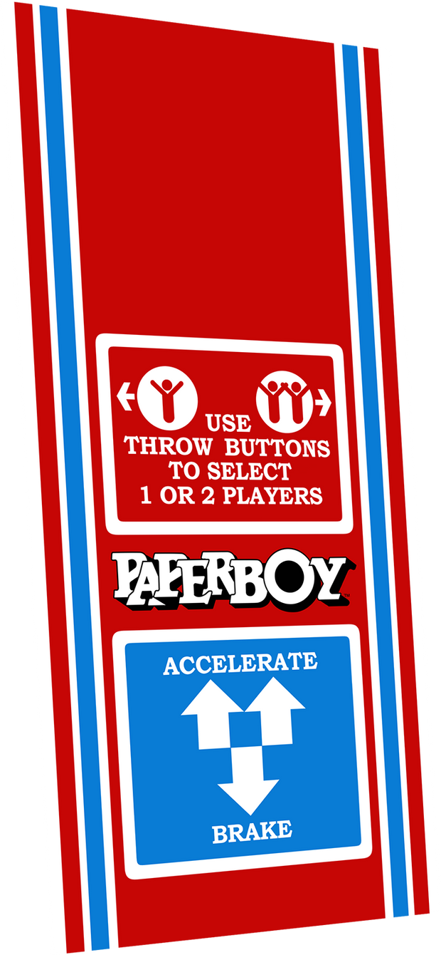 Paper Boy Control decal