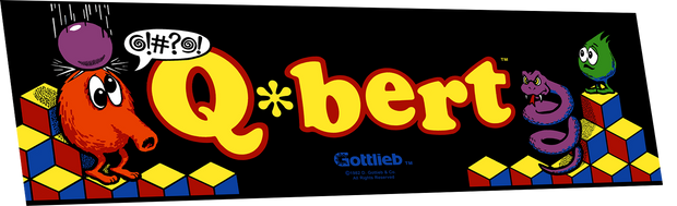 Q*Bert Common marquee