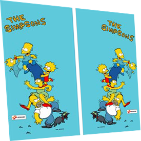 Simpsons Side Art