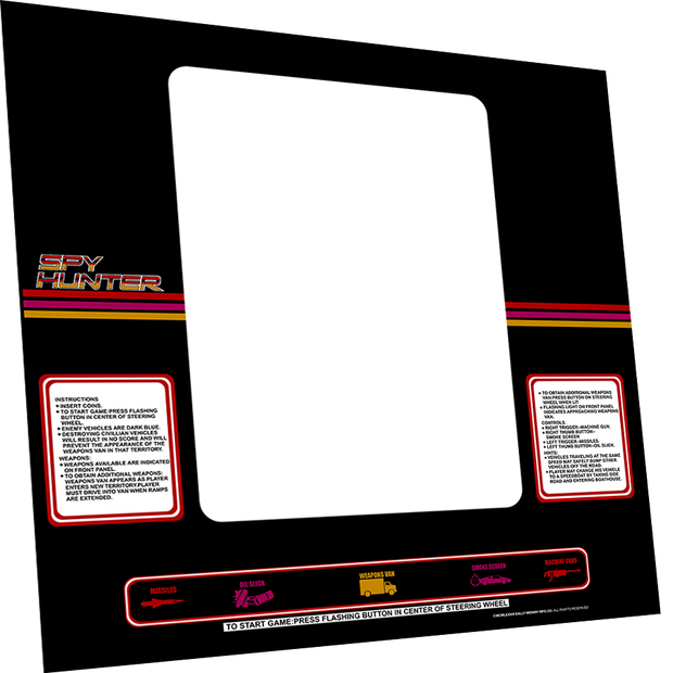 Spy Hunter Bezel