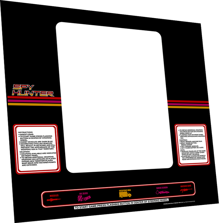 Spy Hunter Bezel