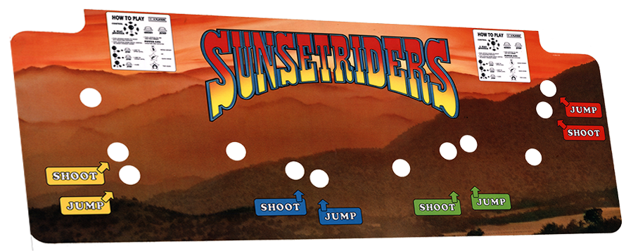 Sunset Riders CPO – Szabo's Arcades