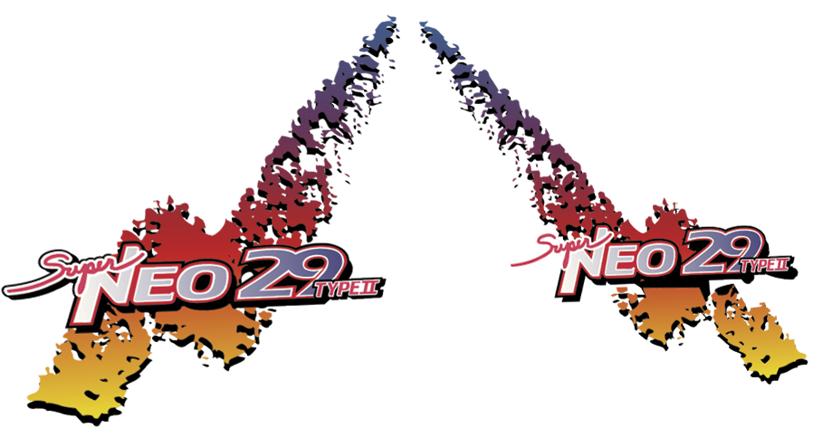 Super NEO 29 Type II- Side Art – Szabo's Arcades