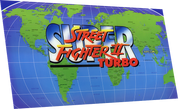 Big Blue Super Street Fighter 2 Turbo Marquee