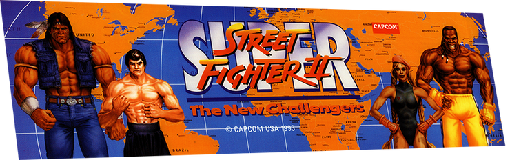 Super Street Fighter 2 marquee