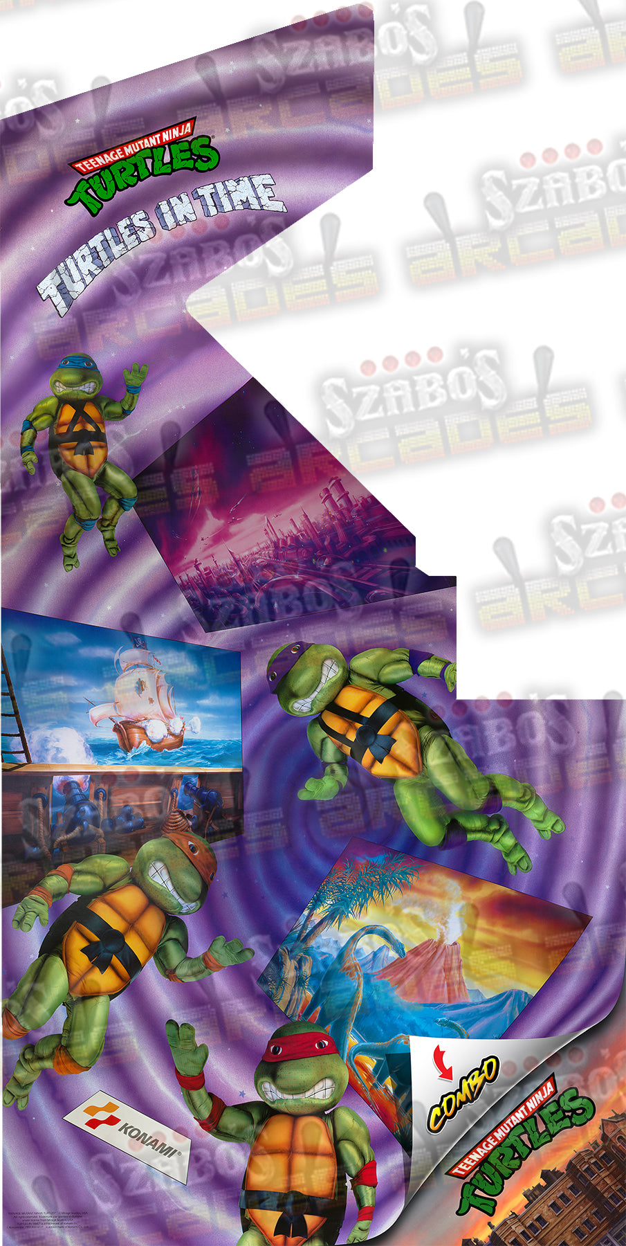 TMNT Combo package – Szabo's Arcades